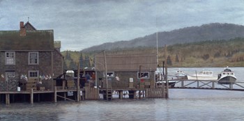 Where&#39;Re The Lobsta? by David Knowlton art print