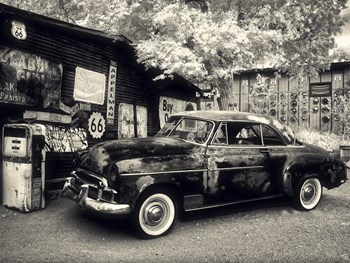 Rest Stop II by Mindy Sommers art print