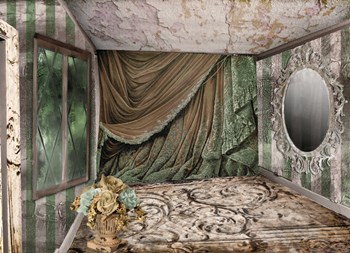 Ravaged Beauty by Mindy Sommers art print