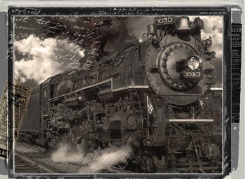 All Aboard by Mindy Sommers art print