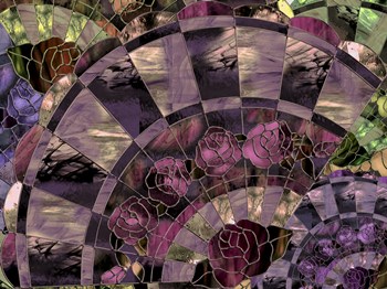 Art Nouveau Fan by Mindy Sommers art print