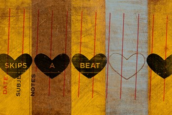 Skips a Beat by John W. Golden art print