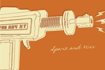 Lunastrella Raygun No. 1 by John W. Golden art print