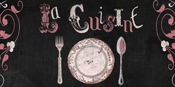 French Sign I by Color Bakery art print