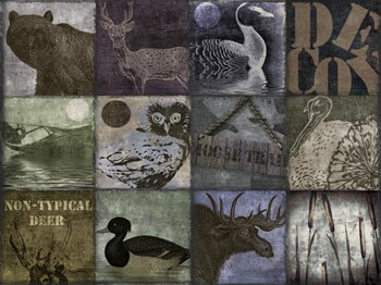 Hunting Season V by Color Bakery art print