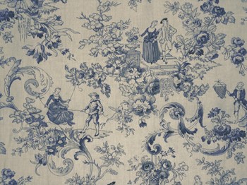 Toile Fabrics I by Color Bakery art print