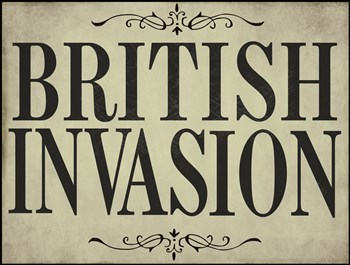 British Invasion by Color Bakery art print