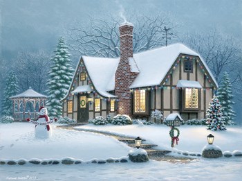 Christmas Eve by Richard Burns art print