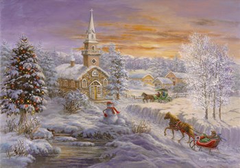 Holiday Worship by Nicky Boehme art print