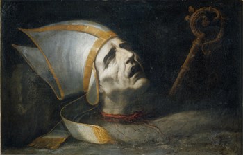 Saint Fulgenzio by Juan de Valdes Leal art print