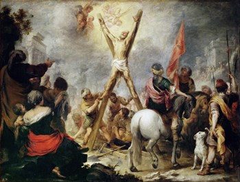 Martyrdom of Saint Andrew by Bartolome Esteban Murillo art print
