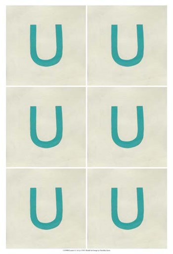 Lucien&#39;s U 6-Up by Chariklia Zarris art print