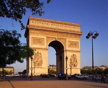 Arc de Triomphe, Paris, France by Paul Thompson / Danita Delimont art print