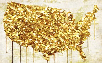 American Dream IV by Color Bakery art print