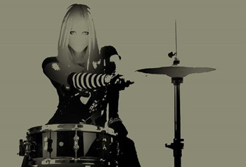 Drummer by Naxart art print
