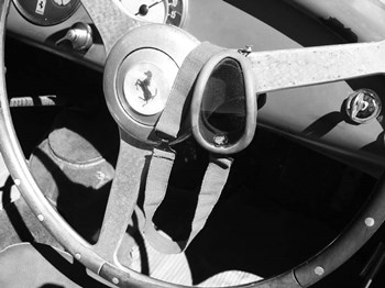 Ferrari Steering Wheel 1 by Naxart art print