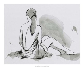 Draped Nude III by Ethan Harper art print