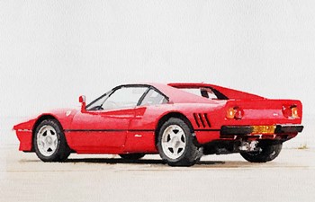 1980 Ferrari 288 GTO by Naxart art print