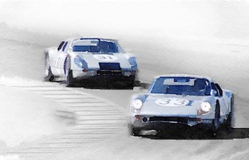 Porsche 904 Racing by Naxart art print