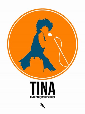 Tina by David Brodsky art print