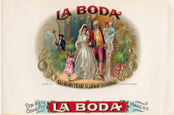 La Boda by Art of the Cigar art print
