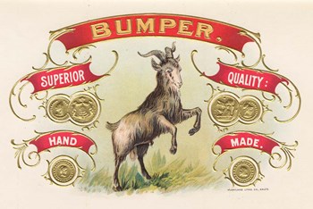 Bumper by Art of the Cigar art print
