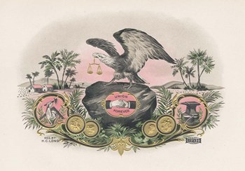 Union Forever by Art of the Cigar art print