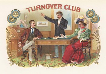 Turnover Club by Art of the Cigar art print