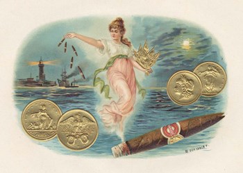 Cigars by Art of the Cigar art print