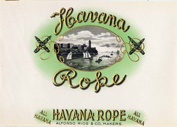 Havana Rope by Art of the Cigar art print
