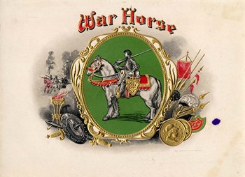 War Horse by Art of the Cigar art print