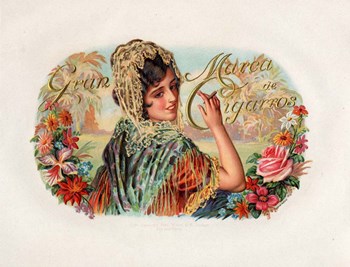 Marca De Cigarros by Art of the Cigar art print