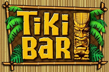 Tiki Bar by RetroPlanet art print