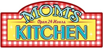 Mom&#39;s Kitchen by RetroPlanet art print