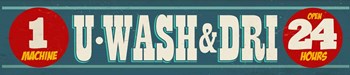 U Washm And Dri by RetroPlanet art print