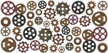 Gears by RetroPlanet art print
