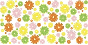 Fruit Slices by RetroPlanet art print