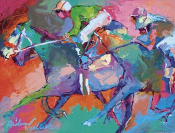Race 6 by Richard Wallich art print