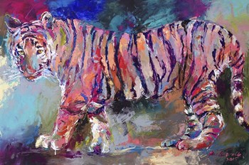 Bengal Tiger by Richard Wallich art print
