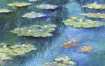 Botanical Garden Lilies 1 by Richard Wallich art print