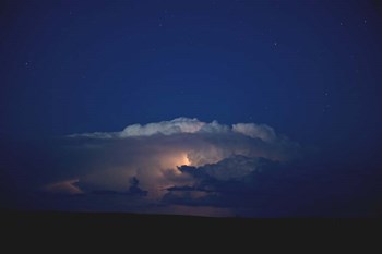 Thunder Boomer &amp; Stars Over Wyoming by Amanda Lee Smith art print