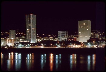 Downtown Portland by American Eyes art print