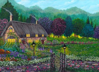 Pleasant Valley by Bonnie B. Cook art print
