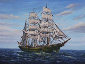 Clipper Ship by Bruce Dumas art print