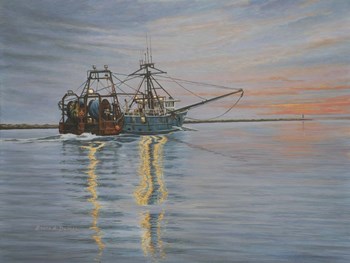 In To The Night by Bruce Dumas art print