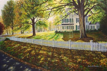 Northfield Homestead by Bruce Dumas art print