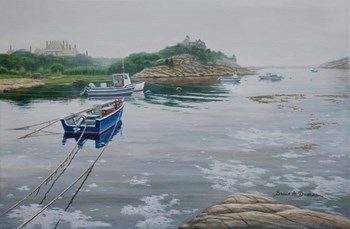 Misty Waters by Bruce Dumas art print