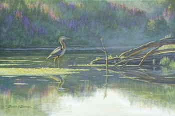 Solitary Hunter by Bruce Dumas art print