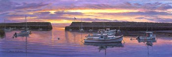Rockport, Ma Sunset by Bruce Dumas art print