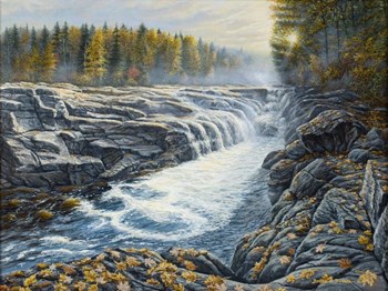 Massachusetts Gorge by Bruce Dumas art print